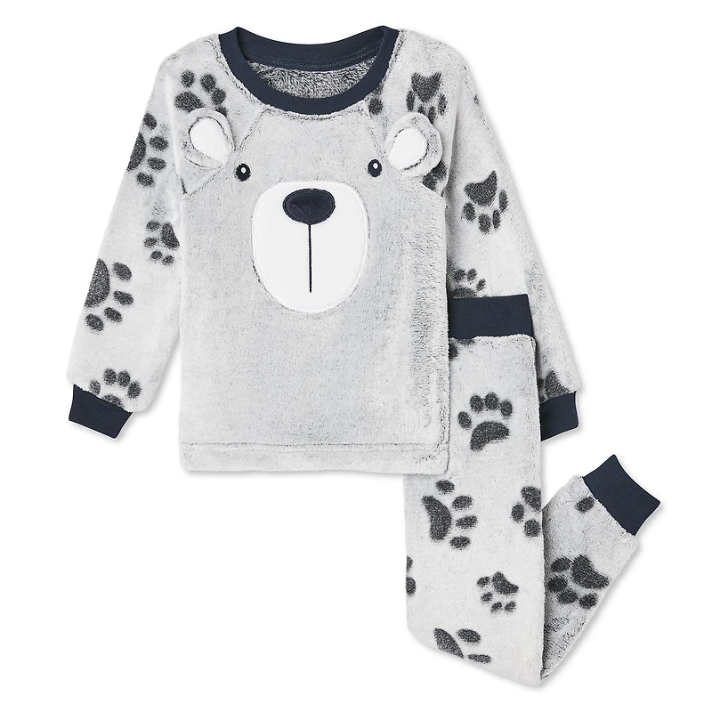 George Toddler Boys' Plush Pajamas 2-Piece Set