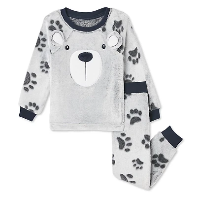 George Toddler Boys' Plush Pajamas 2-Piece Set