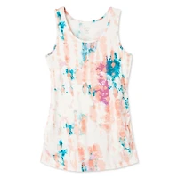 Débardeur aux côtés ruchés Paisley Sky Maternité