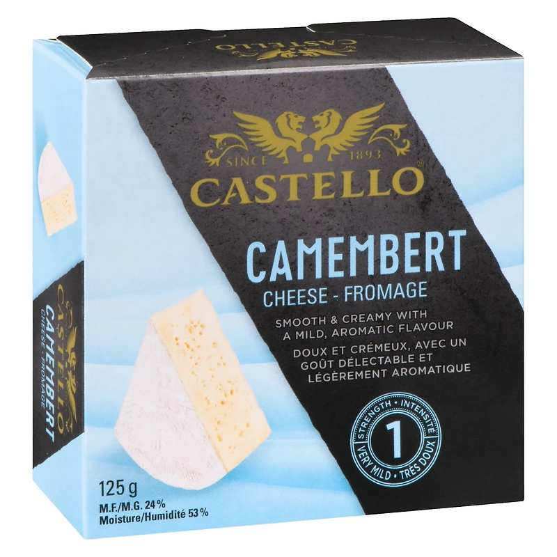 Castello Camembert Danish Cheese, 125 g