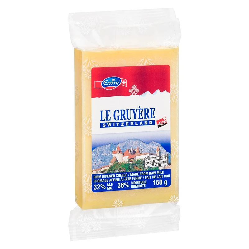 Fromage gruyère Suisse d'Emmi 150g