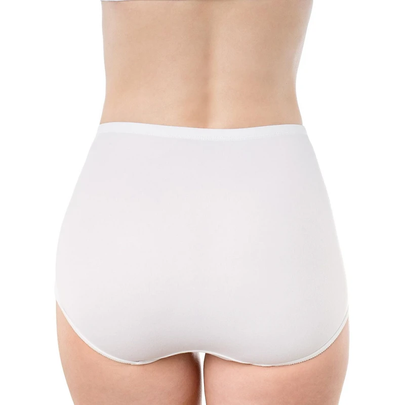 Elita Silk Magic Women's Microfiber Full High Cut Brief Underwear