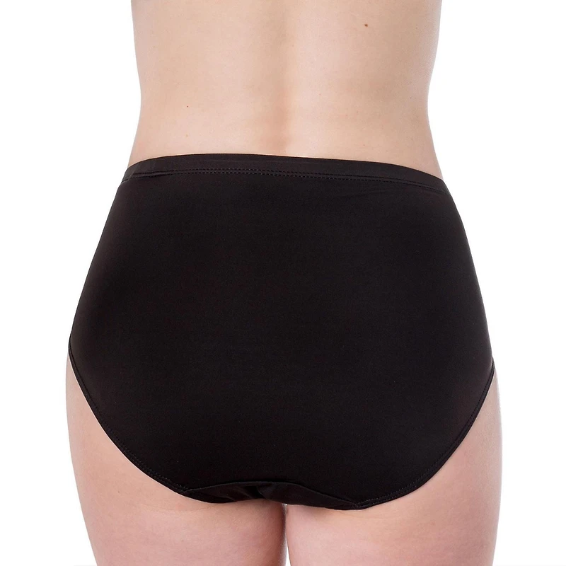 Elita Silk Magic Women's Microfiber High Cut Brief Underwear