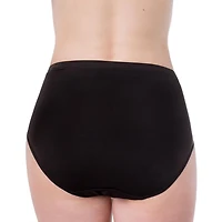 Elita Silk Magic Women's Microfiber High Cut Brief Underwear