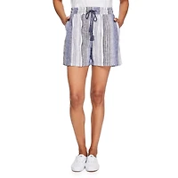 Short en lin Iyla pour femmes