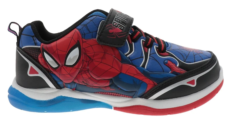 Chaussures de sport Spider-Man de Marvel avec lumières pour garçons Grandeurs disponibles: 11-3