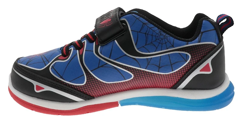 Chaussures de sport Spider-Man de Marvel avec lumières pour garçons Grandeurs disponibles: 11-3