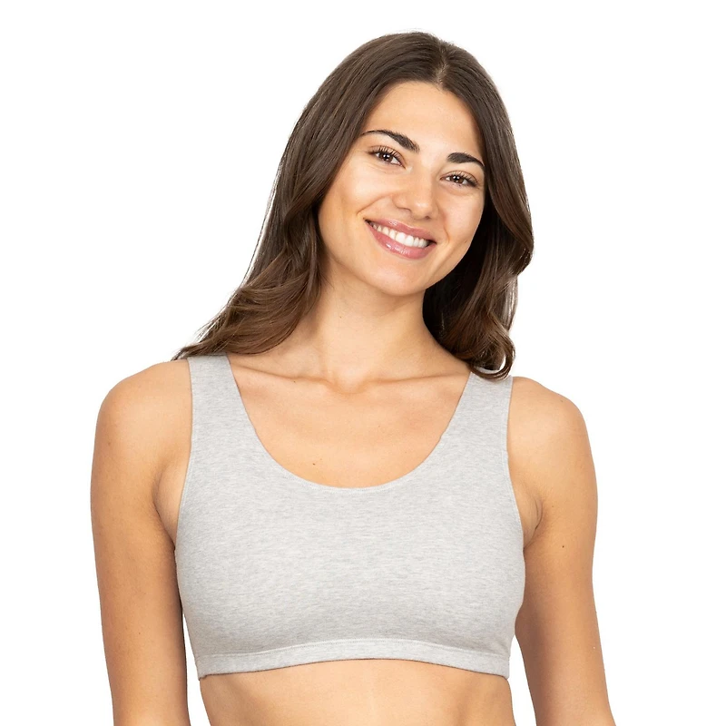 Fruit of the Loom Women's Tank Style Cotton Sports Bra