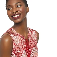 George Women's Burnout Sleeveless Top