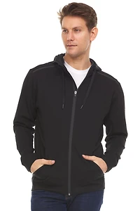 Sweat à capuche et zip intégral Swiss Tech grand froid homme