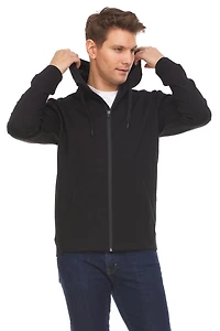 Sweat à capuche et zip intégral Swiss Tech grand froid homme