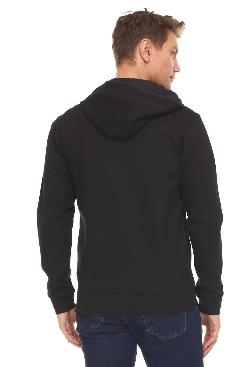 Sweat à capuche et zip intégral Swiss Tech grand froid homme