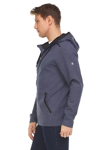 Sweat à capuche et zip intégral Swiss Tech grand froid homme