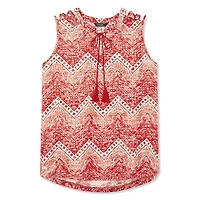 George Women's Burnout Sleeveless Top