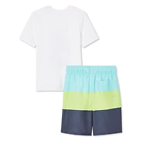 George Boys' Rash Guard 2-Piece Set