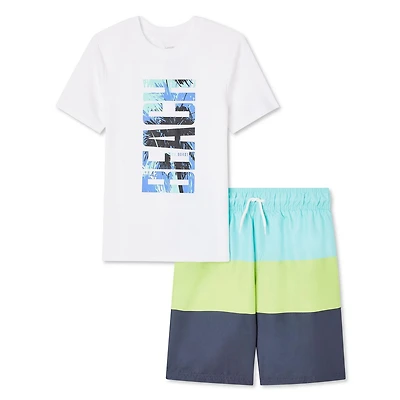 Ensemble de 2 pièces avec haut anti-UV George pour garçons