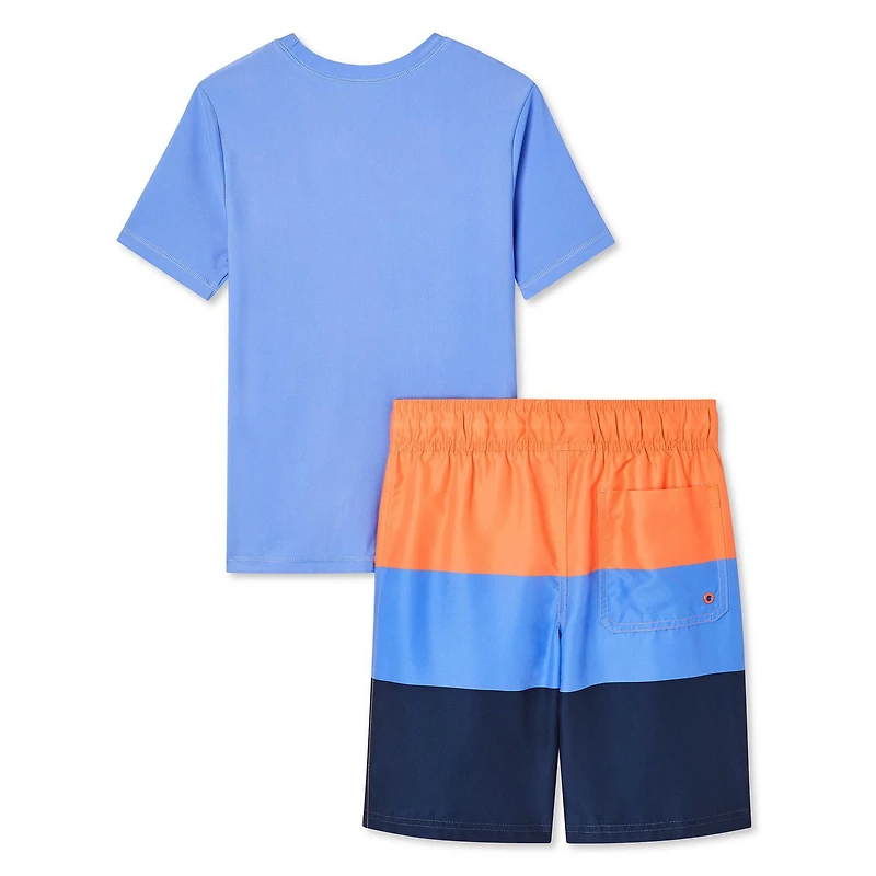 Ensemble de 2 pièces avec haut anti-UV George pour garçons