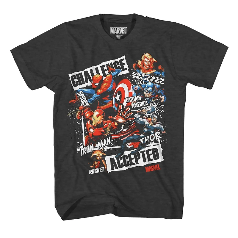 Boys Marvel Frame T-shirt