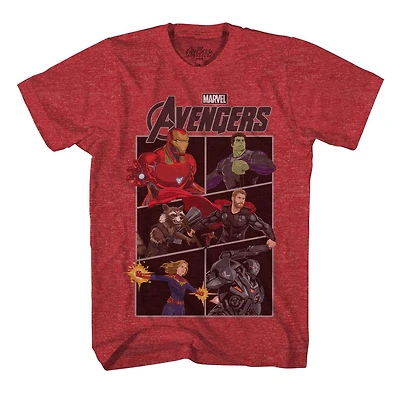 Boys Marvel Panel T-shirt