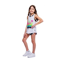 Ensemble de 2 débardeurs de sport avec palmier Justice pour filles