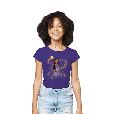 Disney's Wish Girls Shine On Wish Short Sleeve T-Shirt