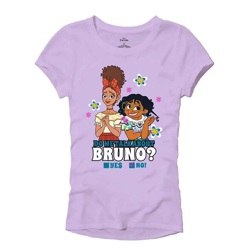 T-shirt à manches courtes Let's Not Talk Disney Encanto pour filles