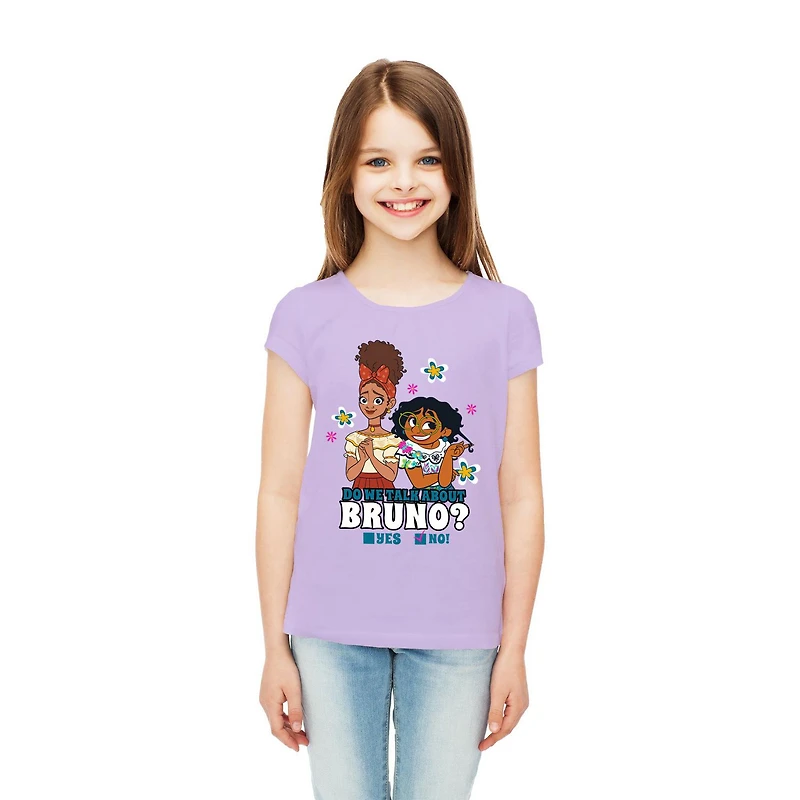 T-shirt à manches courtes Let's Not Talk Disney Encanto pour filles