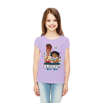 Girls Disney Encanto Let's Not Talk Short Sleeve T-Shirt