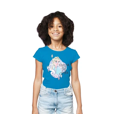 Disney La Reine des neiges 2 T-shirt à manches courtes Keep Calm pour filles