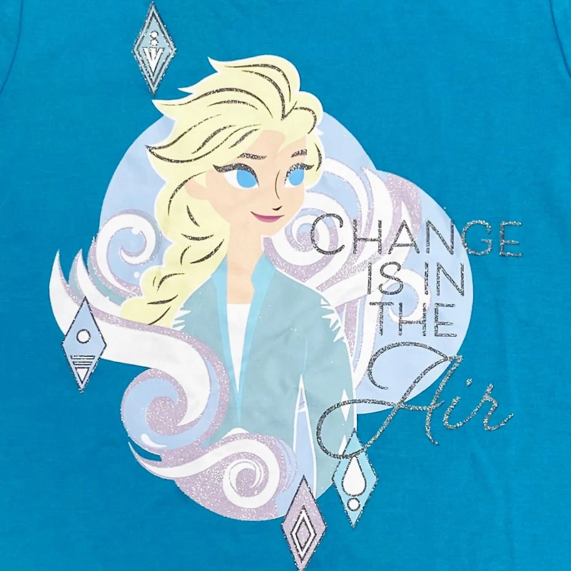 Disney La Reine des neiges 2 T-shirt à manches courtes Keep Calm pour filles