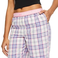 No Boundaries Women's Flannel Pajama Pant