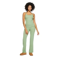 Pyjama 2 pièces côtelé avec camisole No Boundaries pour femmes