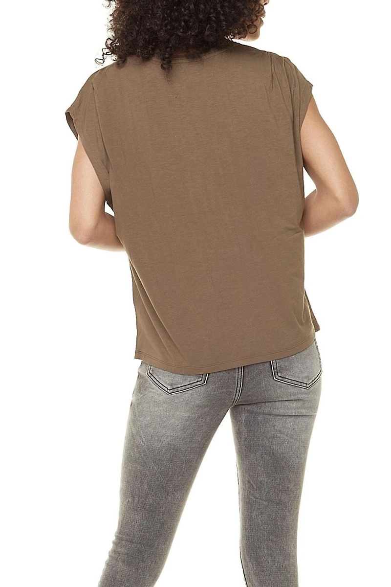 Jeaniologie ™ femme blouse vert