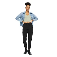 T-shirt henley No Boundaries pour femmes