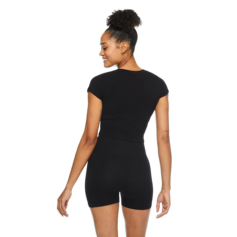 No Boundaries Women's Seamless Tee