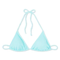 No Boundaries Women's String Bikini Top