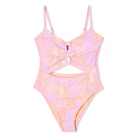 No Boundaries Women's Cut Out 1-Piece