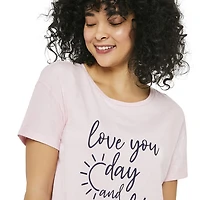 George Women's Short Sleeve Nightshirt