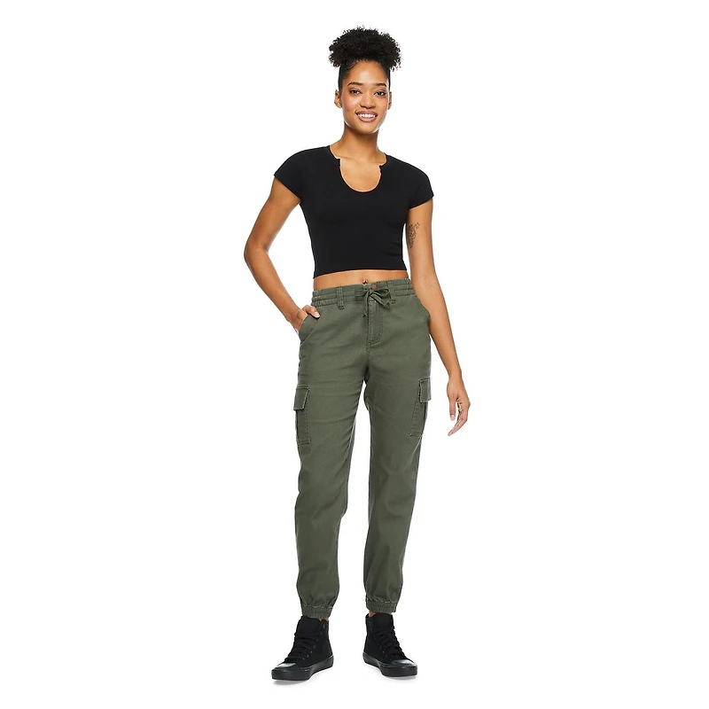 No Boundaries Women's Utility Jogger, Sizes XS-XXL