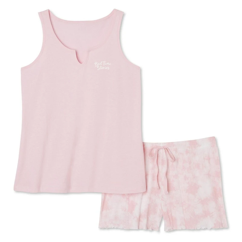 George Women's Tank and Rib Short 2-Piece Set