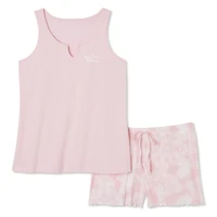 George Women's Tank and Rib Short 2-Piece Set