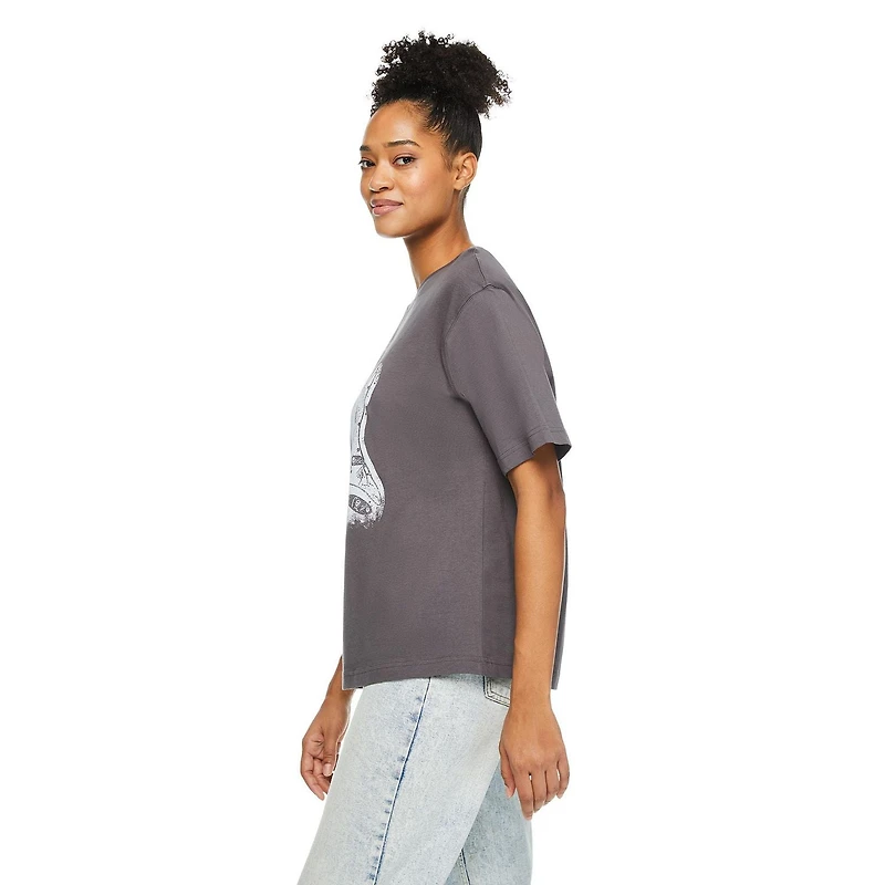 No Boundaries Women's Oversized Tee, Sizes XS-XXL