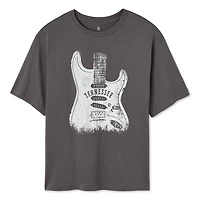 No Boundaries Women's Oversized Tee, Sizes XS-XXL