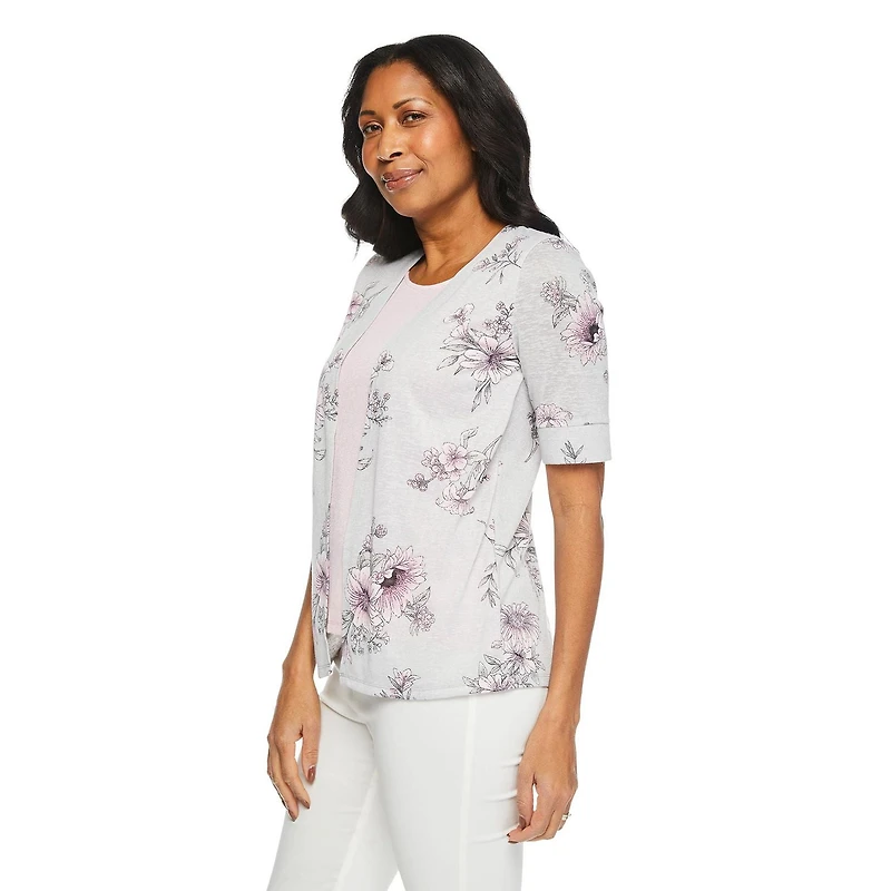 Iyla Women's Hacci Fooler Top, Sizes S-XXL