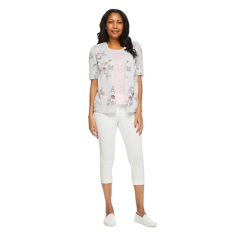 Iyla Women's Hacci Fooler Top, Sizes S-XXL