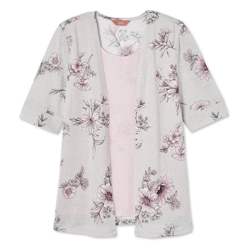 Iyla Women's Hacci Fooler Top, Sizes S-XXL