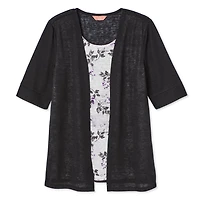 Iyla Women's Hacci Fooler Top