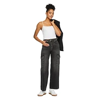 No Boundaries Women's Baggy Cargo Pant