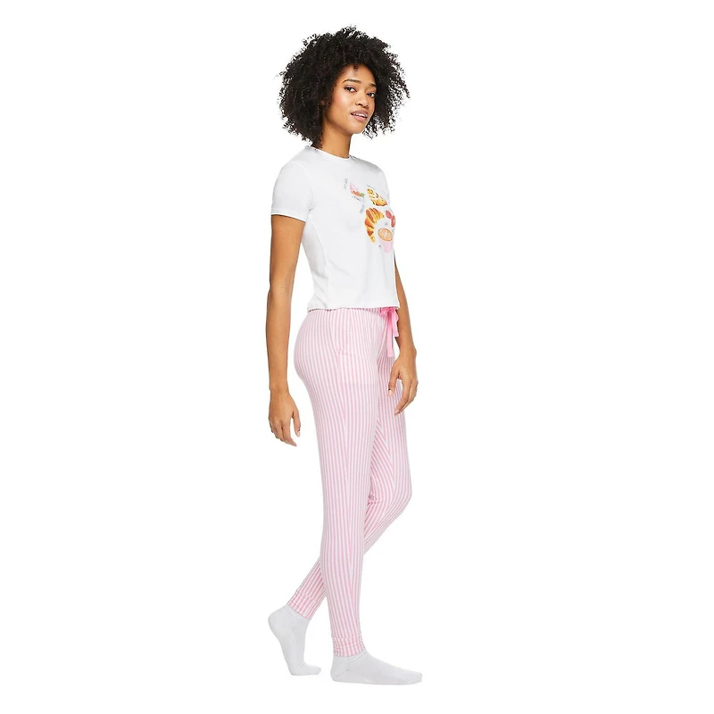 No Boundaries Women's Pajama 2-Piece Set