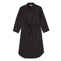 Iyla Women's Belted Shirt Dress, Sizes S-XXL
